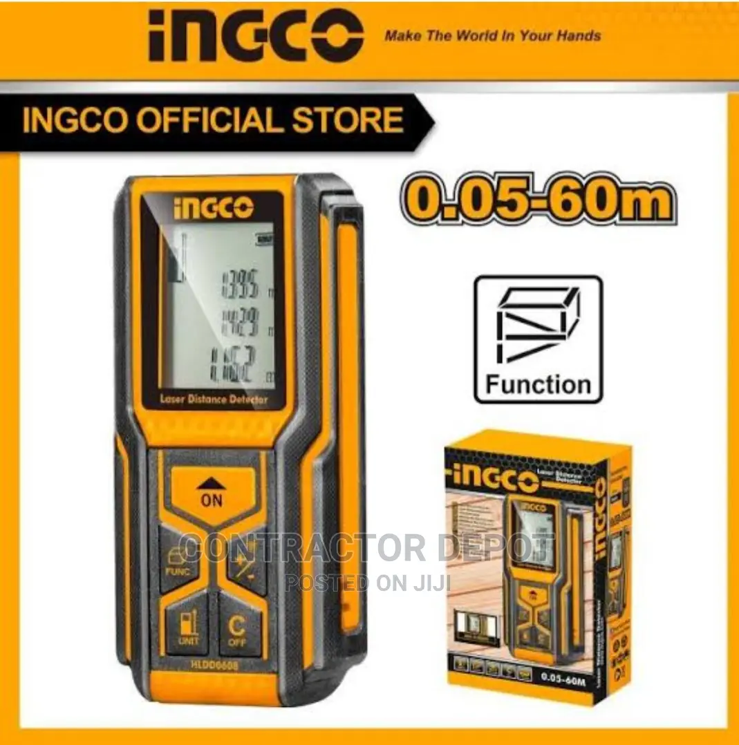 Ingco Laser Distance Detector HLDD0608
