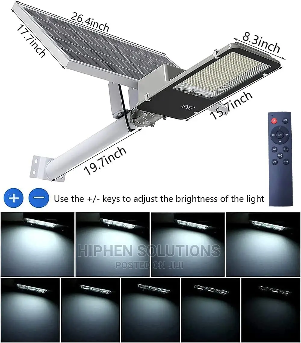400W Waterproof Solar Flood Street Light