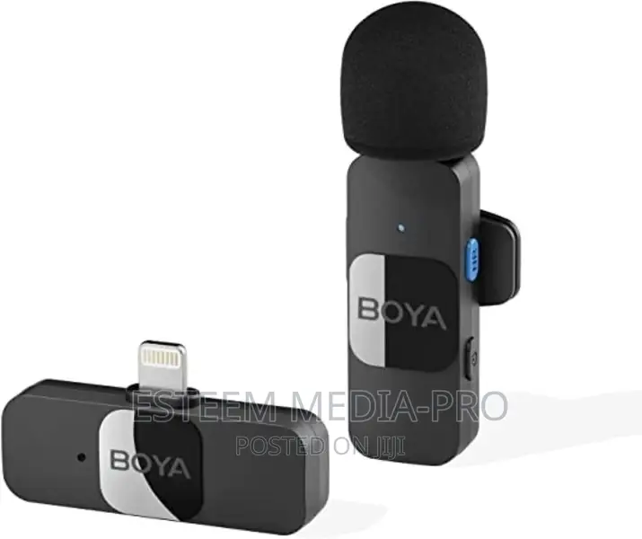 BOYA By-V1 Professional 2.4ghz Wireless Lavalier Microphone