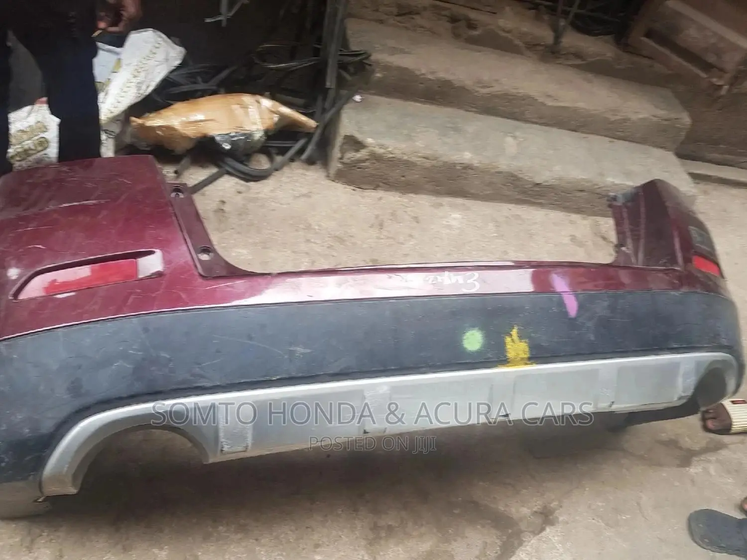 Back Bumper for Honda Crosstour 2013-2015