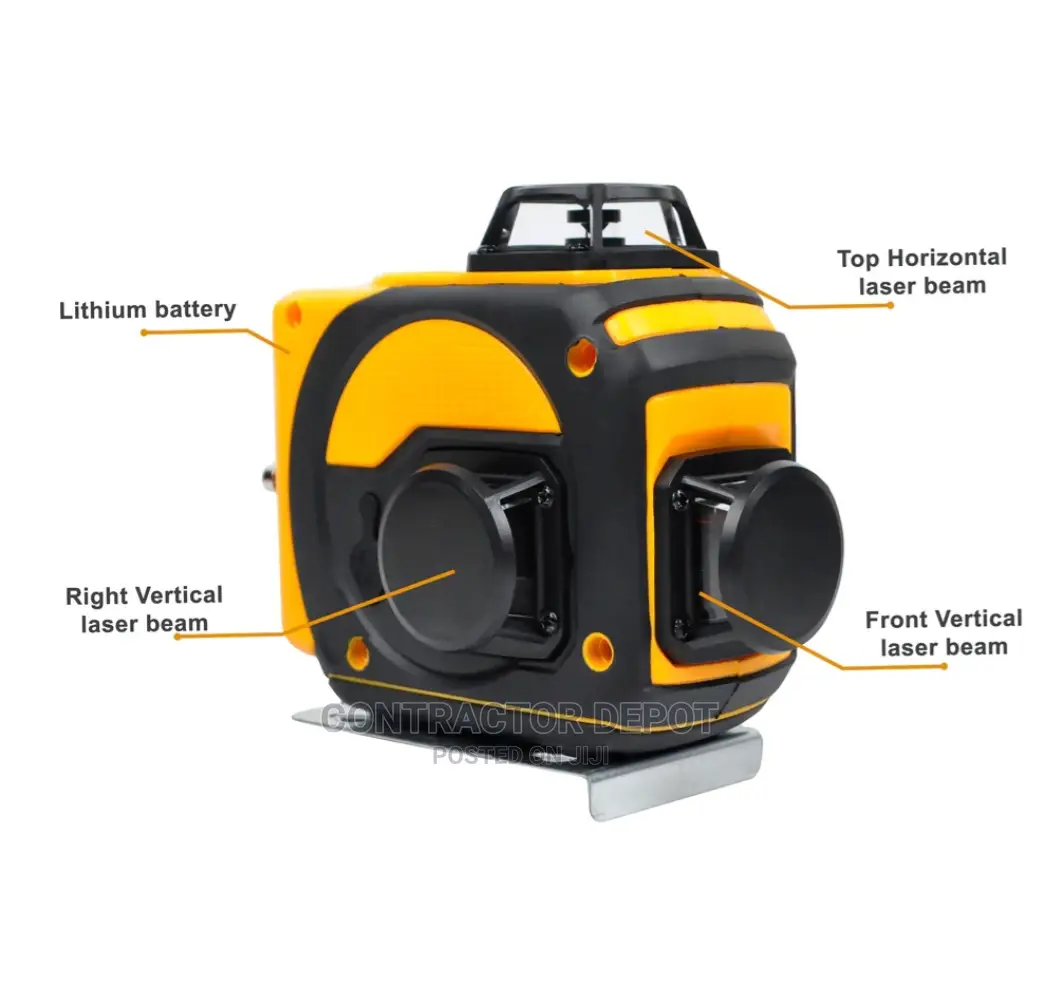 Ingco 3D All Lines 8/12/16 Lines Green Laser Level 0-30m