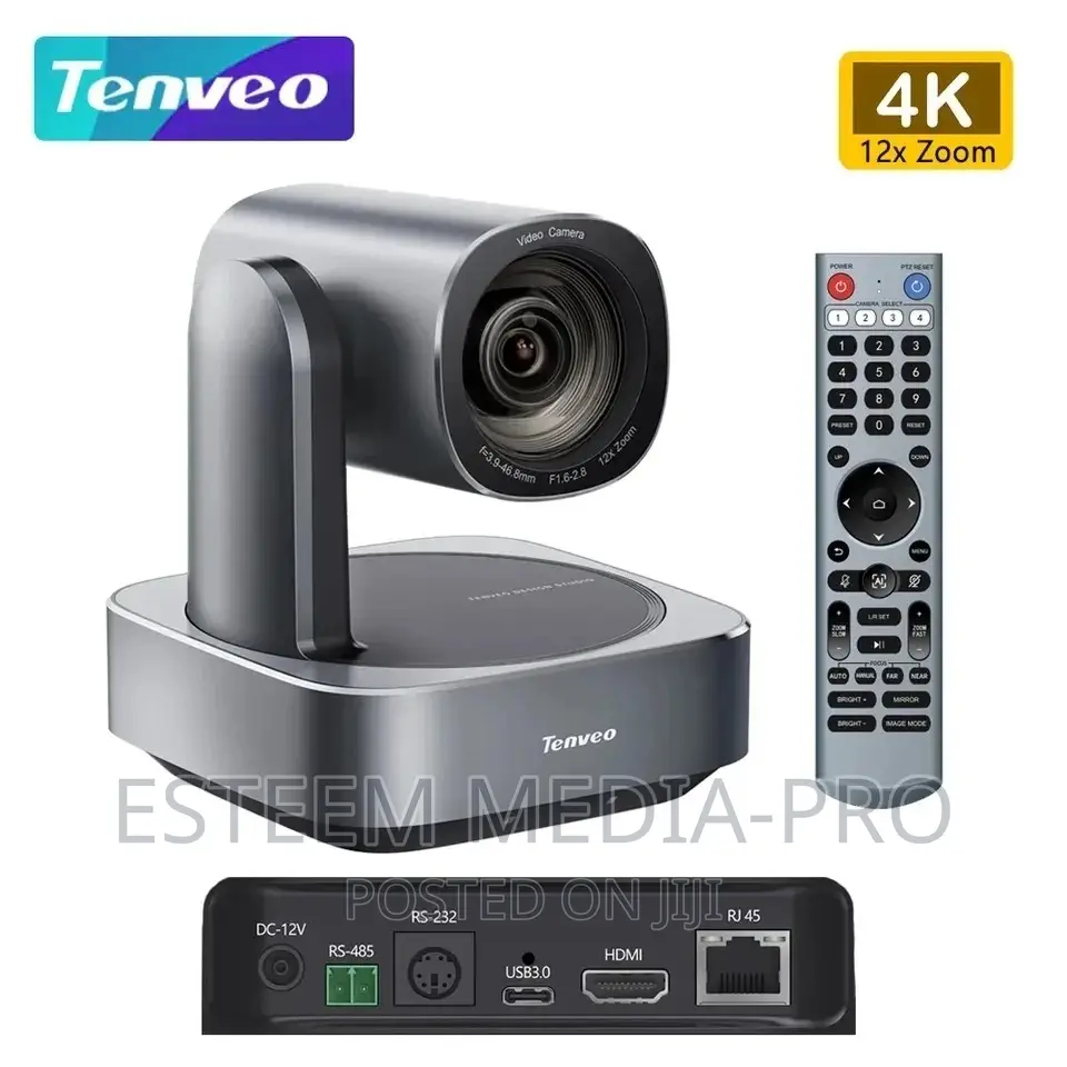 Tenveo Vl12u PTZ Camera, Usb3.0 Hdmi Streaming Conference