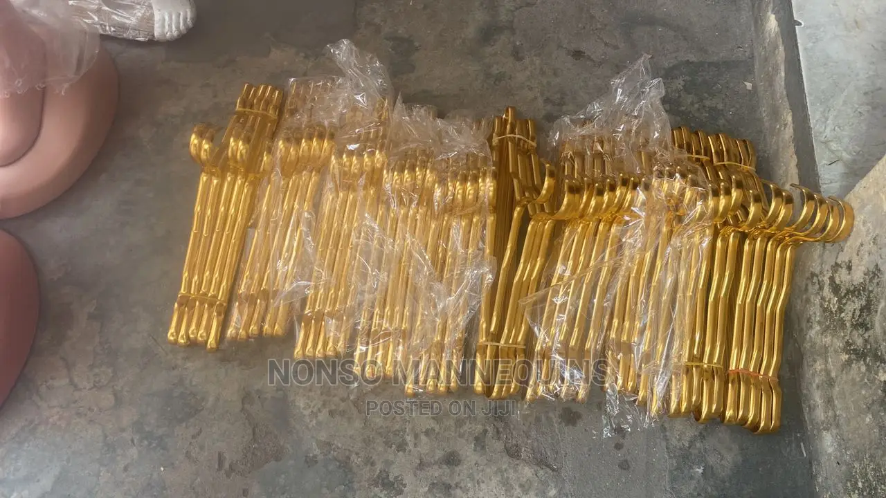 Bundles of Gold Chrome High Quality Hangers