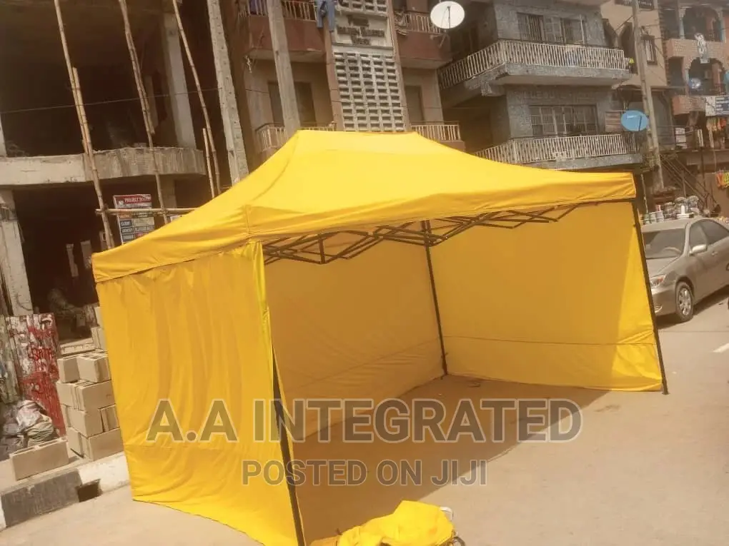 Foldable Tent 10x15 3 Sides Covered