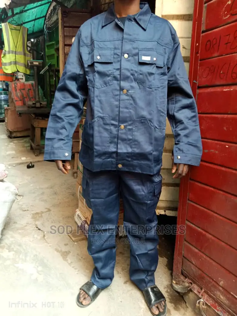Imported Up And Down Coverall With Reflector