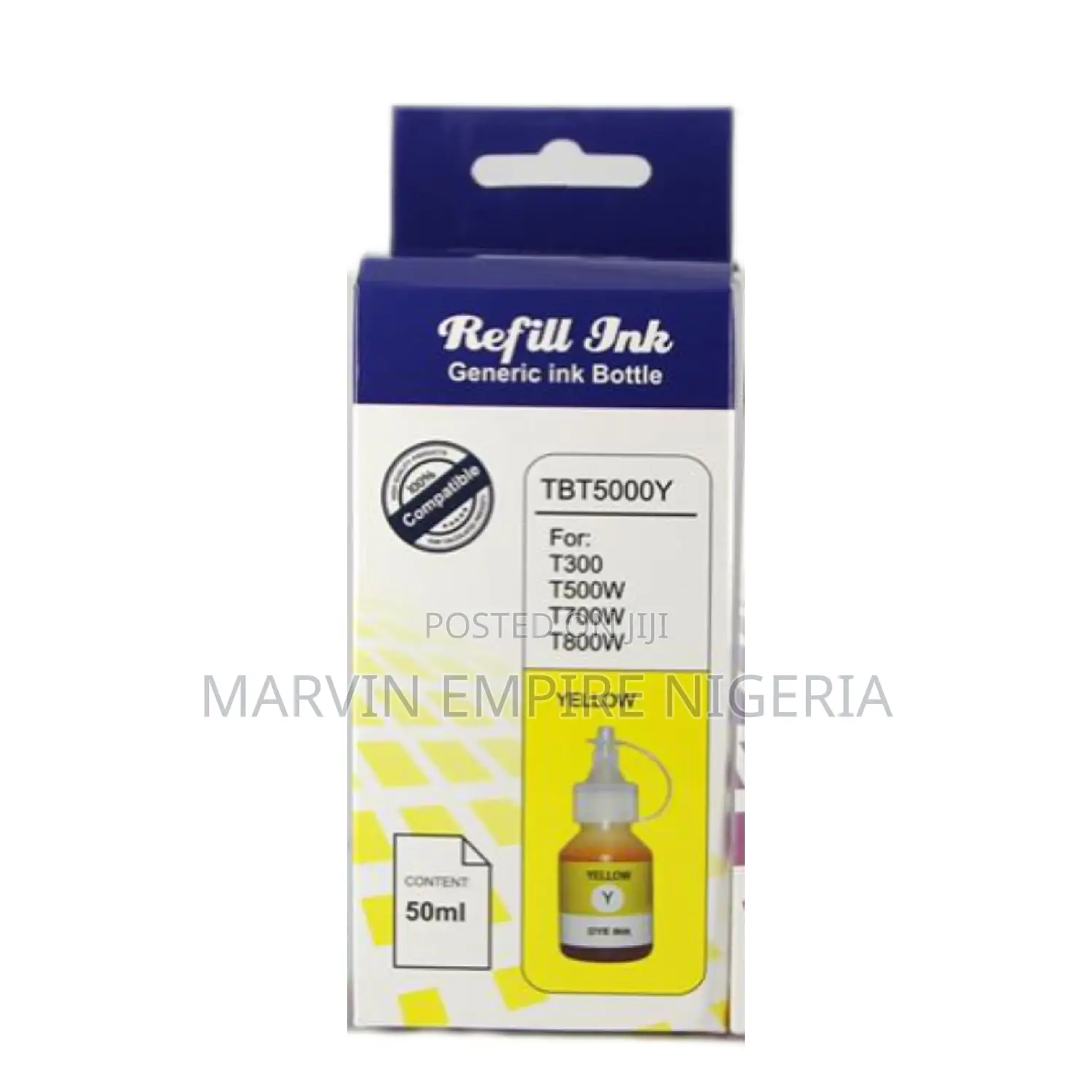 Bt5000 Yellow Ink Cartridge for Brother Printer_ Bt5000y