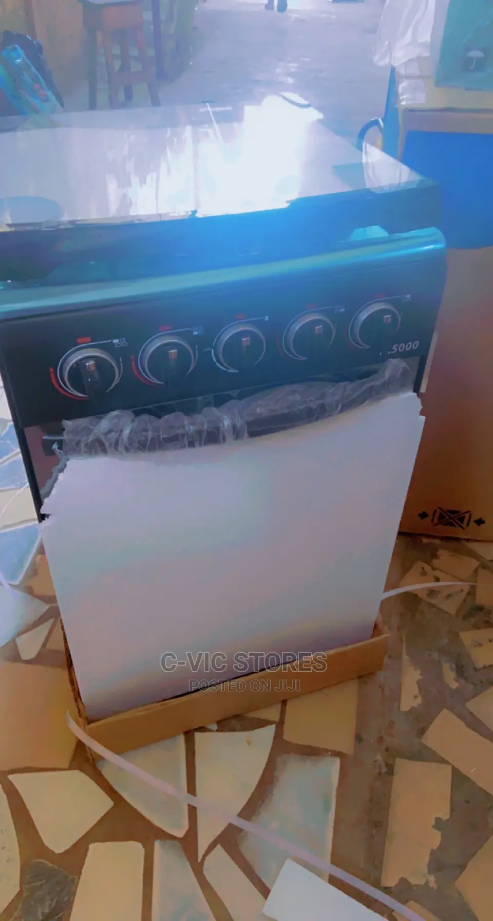 Nexus 4-Burner Gas Cooker 4burners (4 + 0) - Black