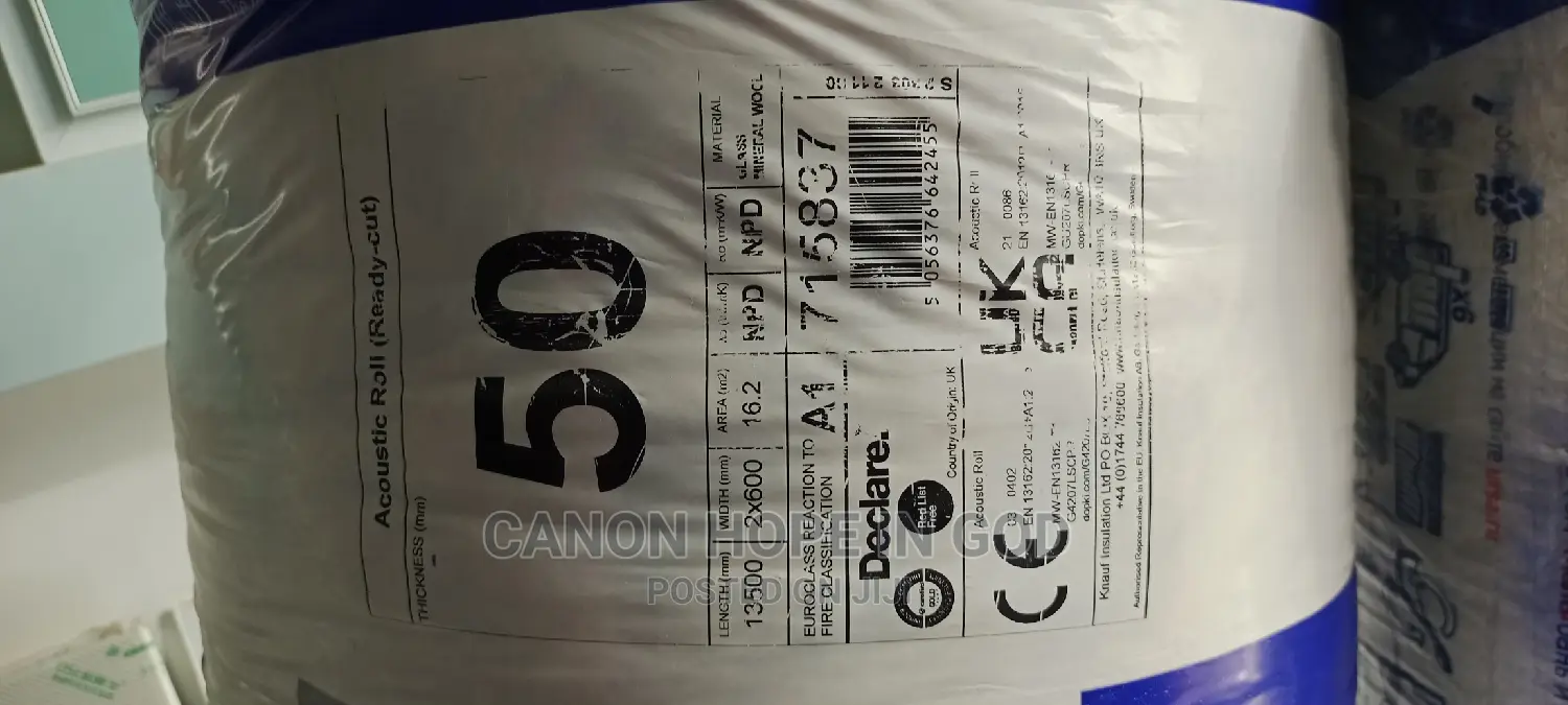 Knauf Acoustic Insulation Rolls 50mm