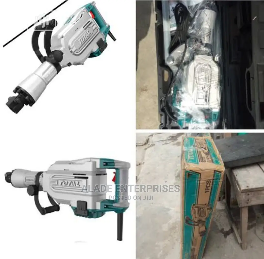 Total Demolition Breaker SDS-Hex 1700W 16kg and 45 Joules