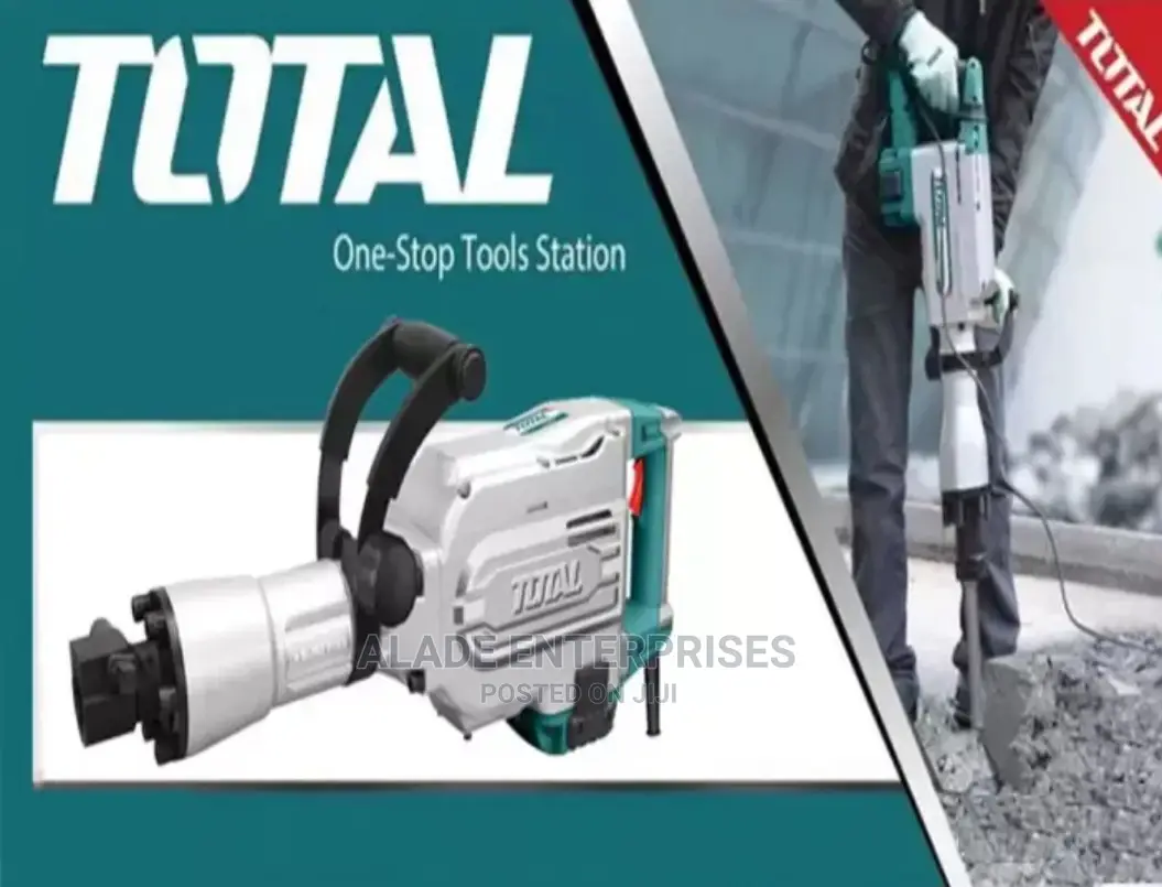 Total Demolition Breaker SDS-Hex 1700W 16kg and 45 Joules