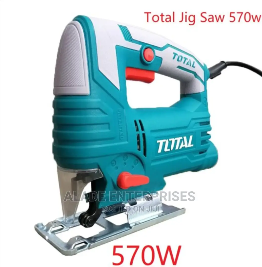 Total Industrial Electric Jigsaw 570W With Freebie