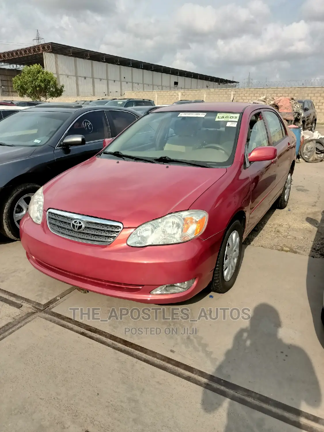 Toyota Corolla LE 2007 Red