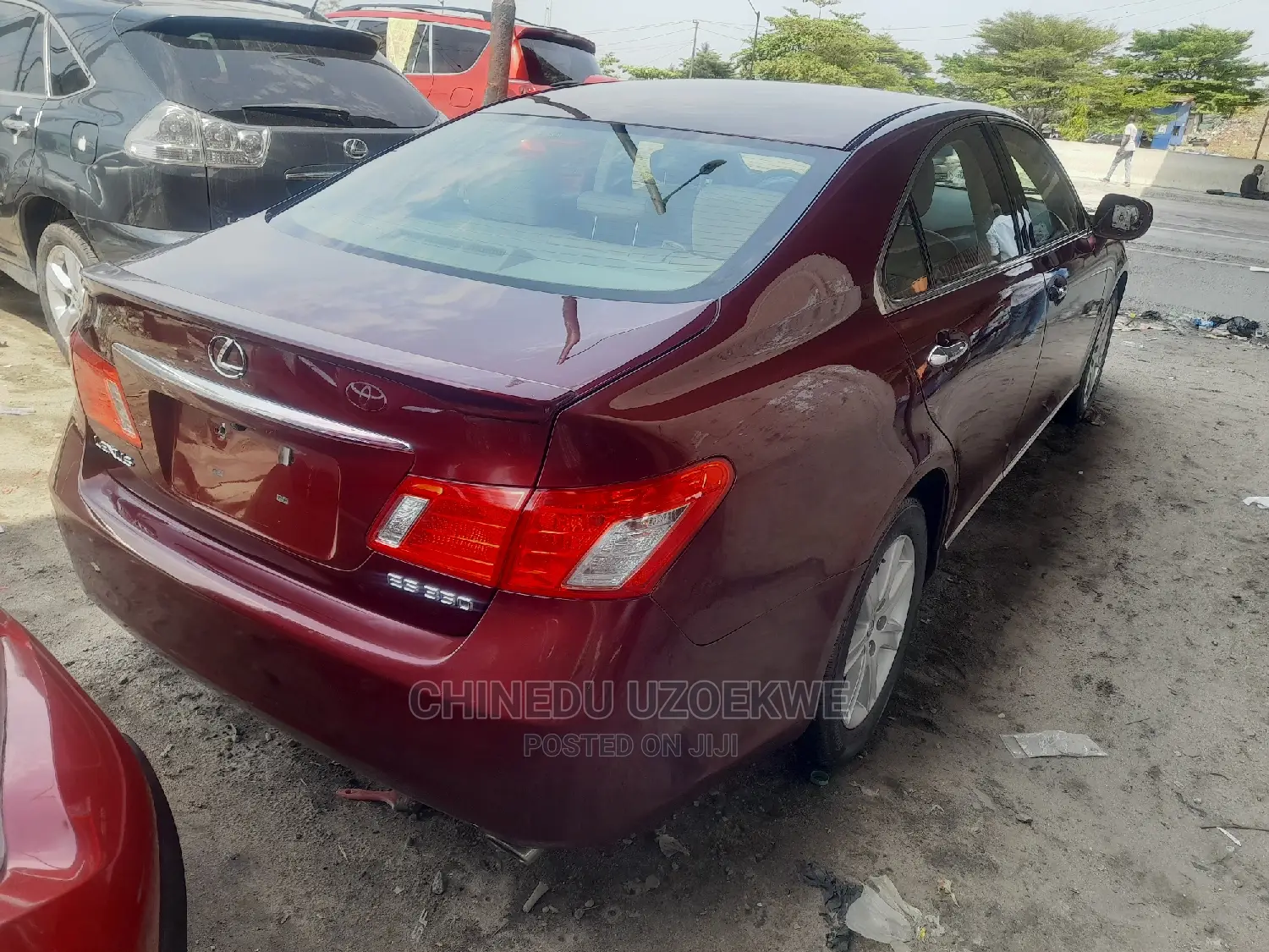 Lexus ES 350 2008 Red