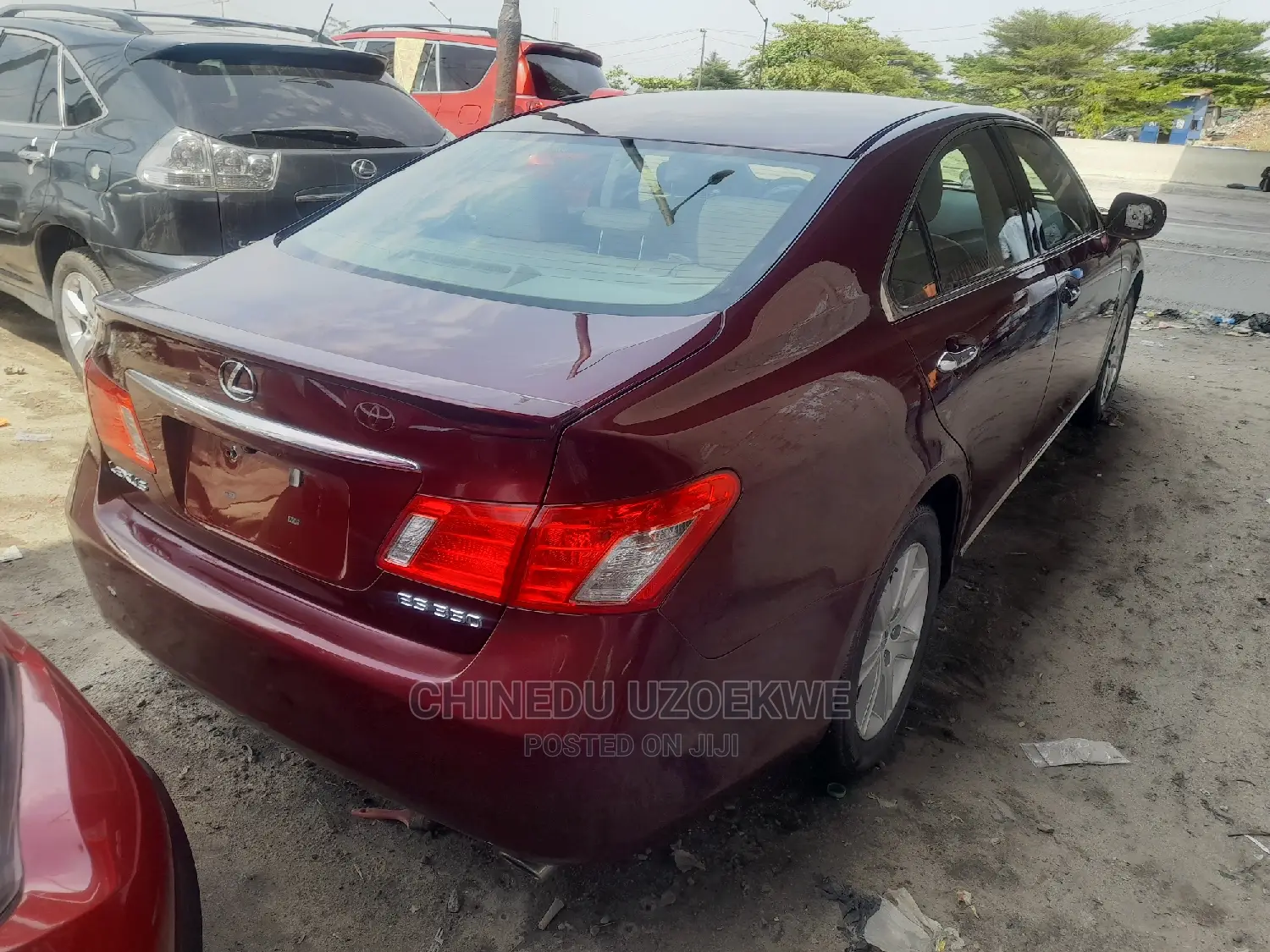 Lexus ES 350 2008 Red