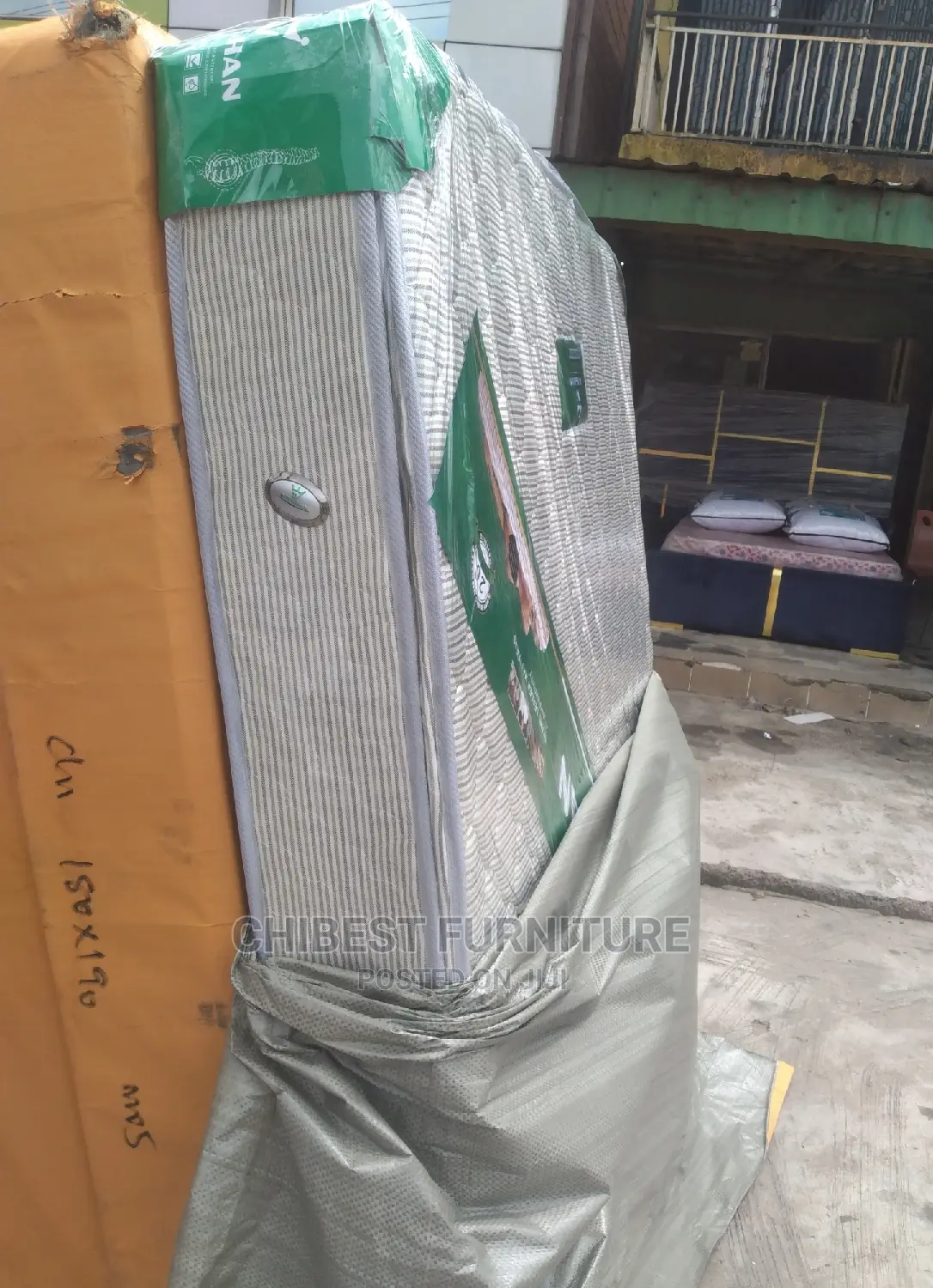 Imported 6by6 10inches Spring Mattrass, 20yrs Warranty