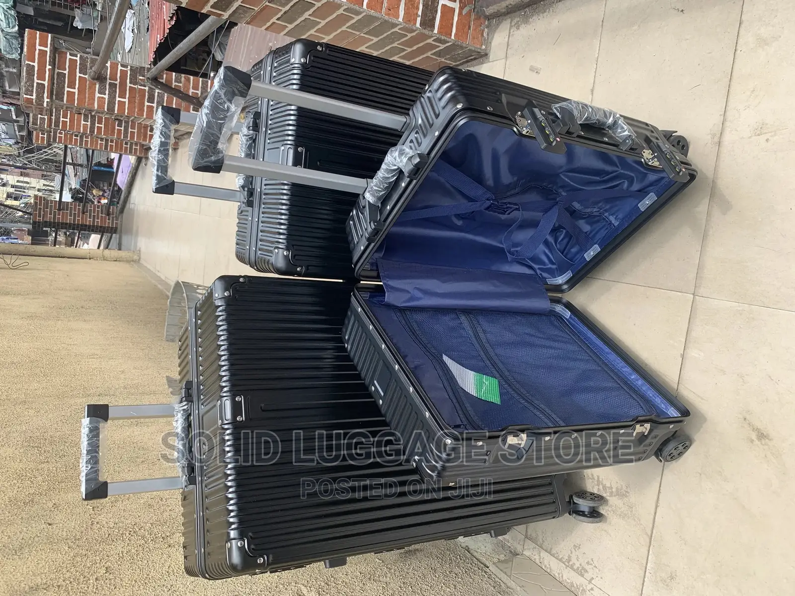 Set of 3 Aluminum Boxes