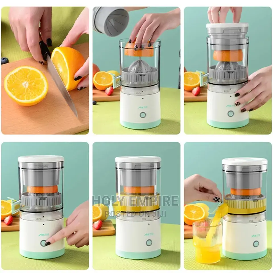 Portable Mini Electric Juicer Mixer Extractors Rechargeable