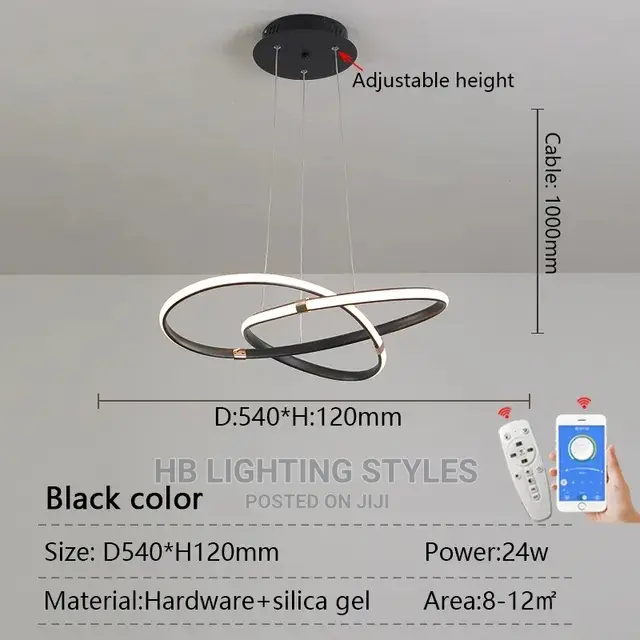 Modern Pendant LED Chandelier Lamp
