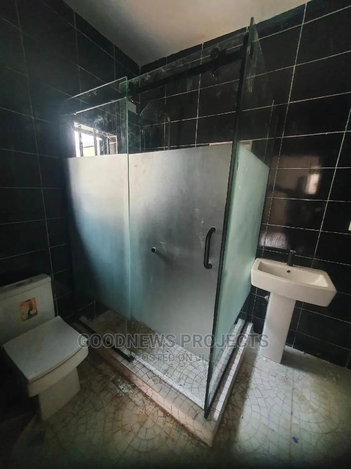 Sliding Frameless Glass Bath Cubicle