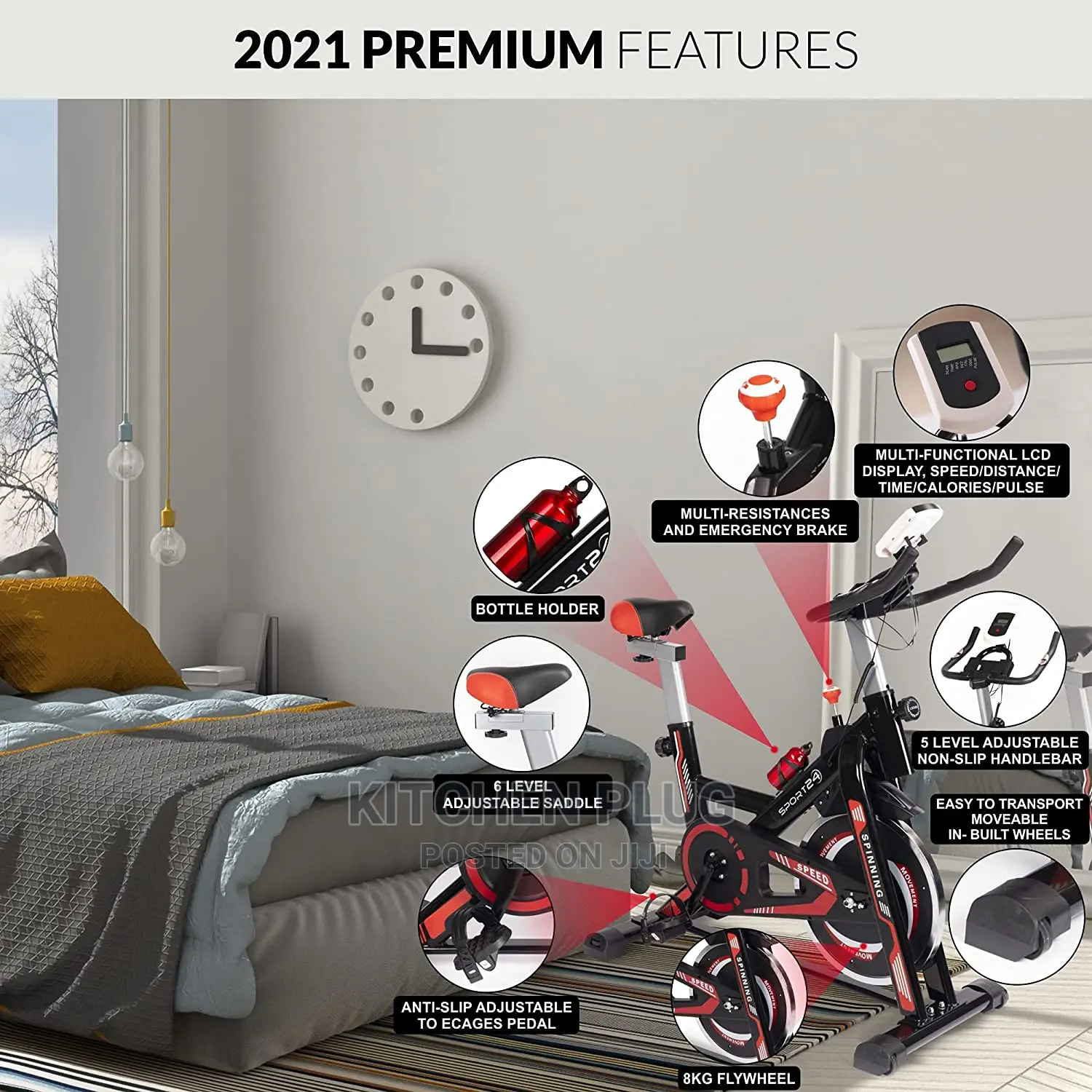 Spinning Exercise Bike