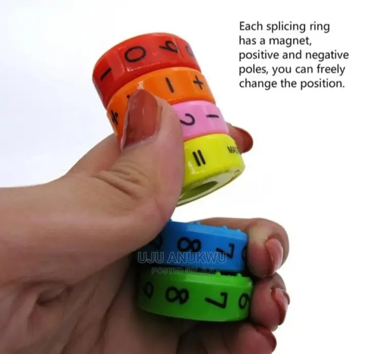 Magnetic Learning Mathematics Puzzle