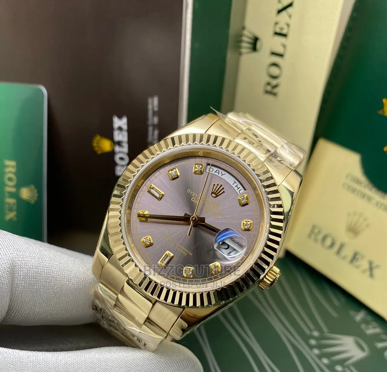 Original ROLEX OYSTER DAY-DATE Grade AAA Available in Store