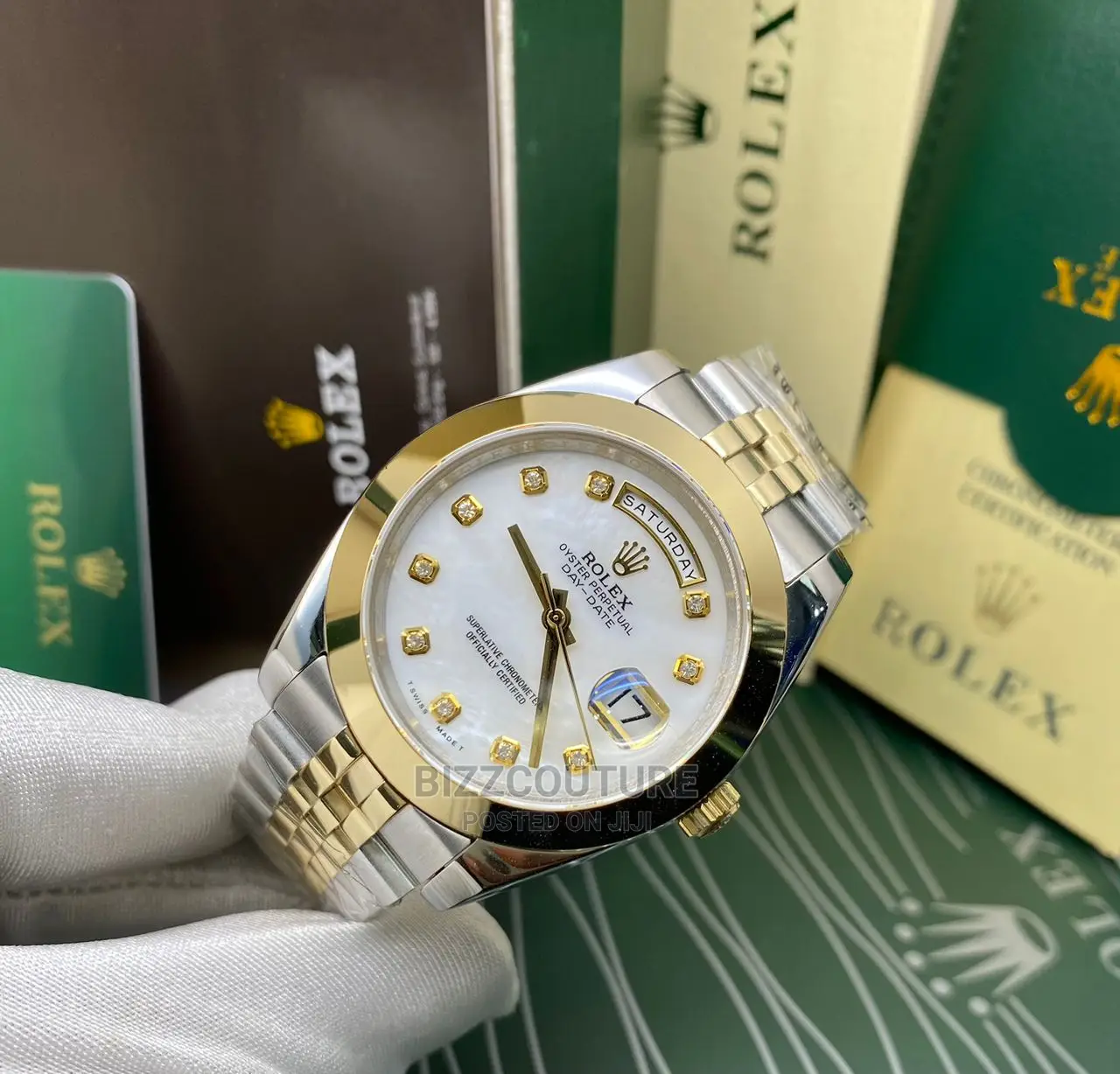Original ROLEX Oyster DAY-DATE Grade AAA Available in Store