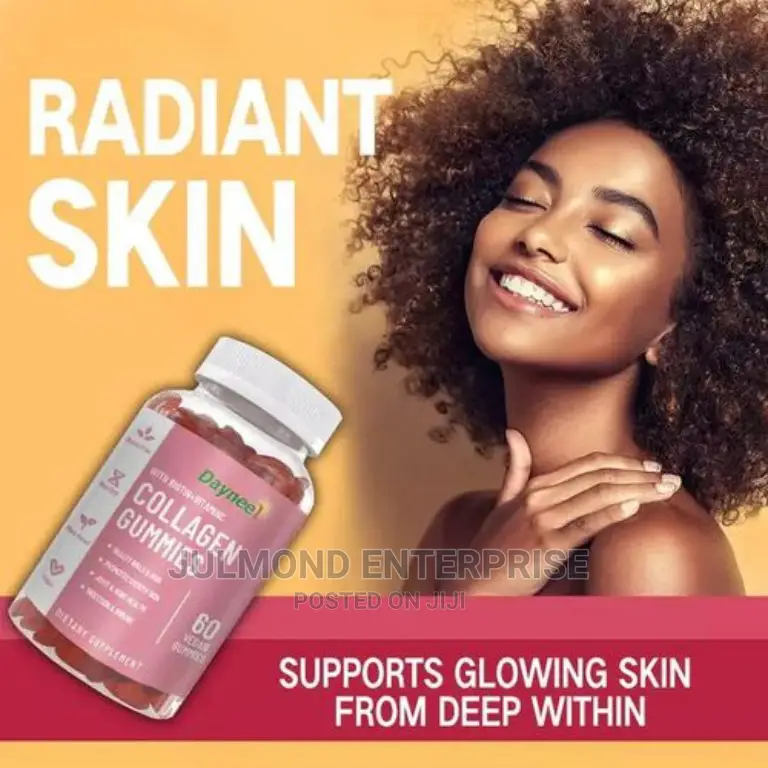 Daynee Collagen Gummies With Biotin and Vitamin C for Skin,