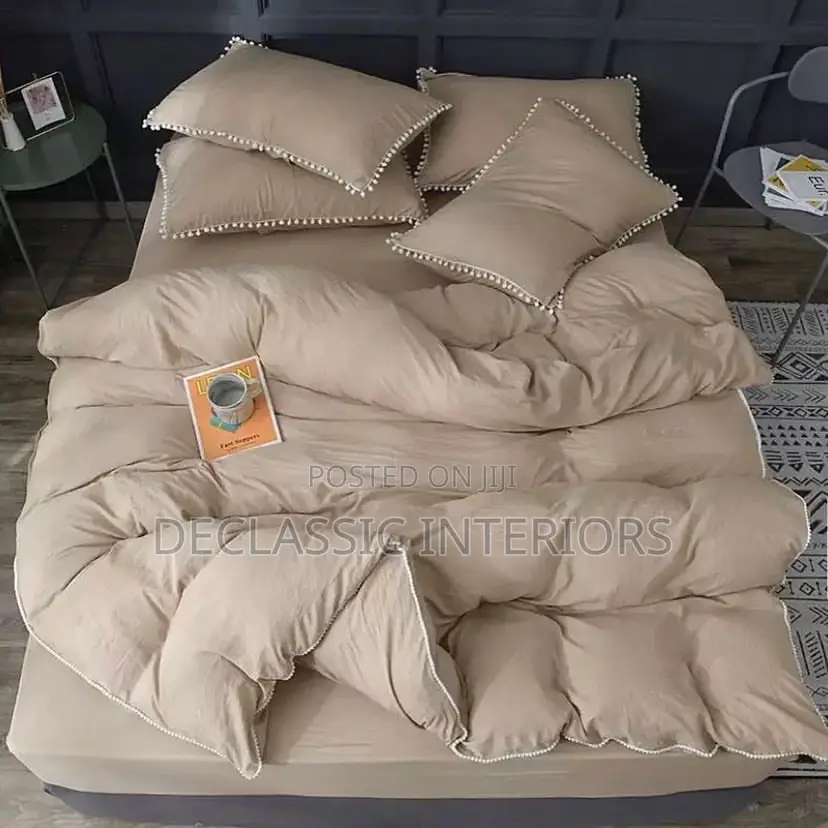 Lilac Pink Tuck Duvets