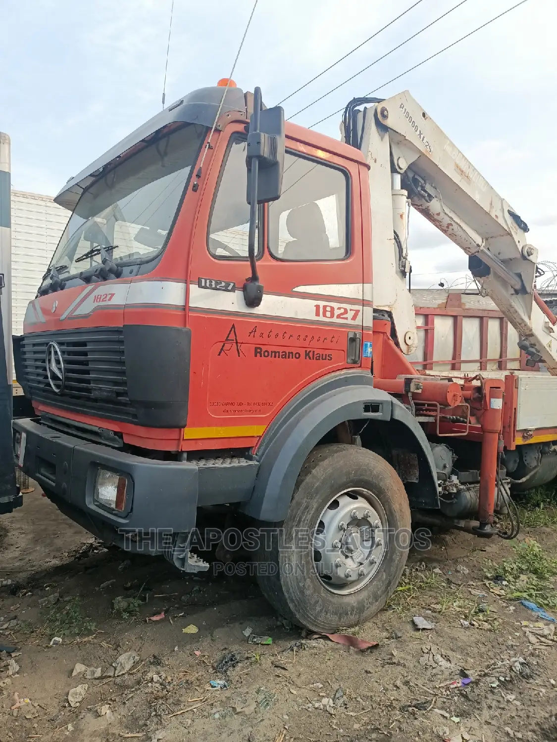 Mercedes Hiab 5 Tonnes