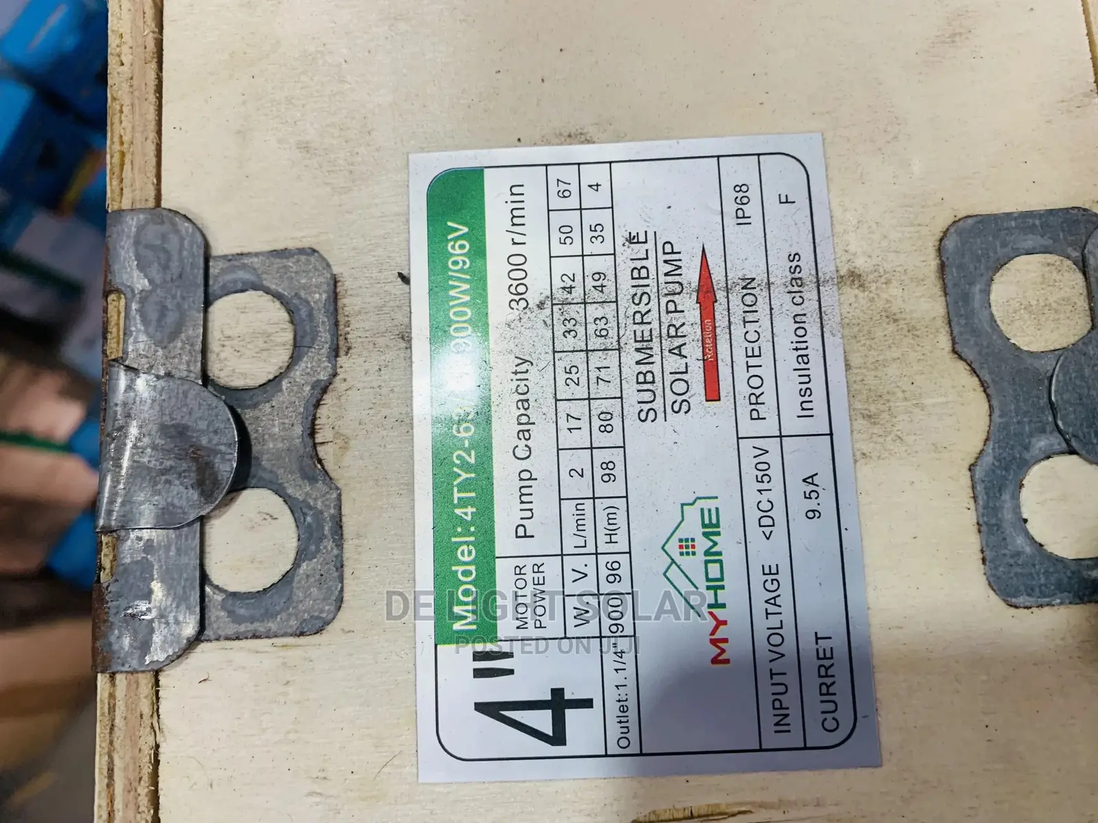 1.5 Horsepower Solar Pump My Home