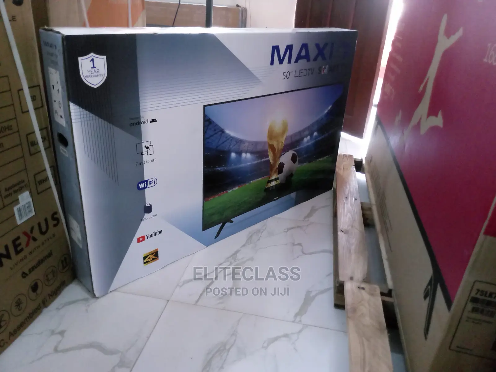 50 Inches Maxi Smart TV With Good Picture Quality