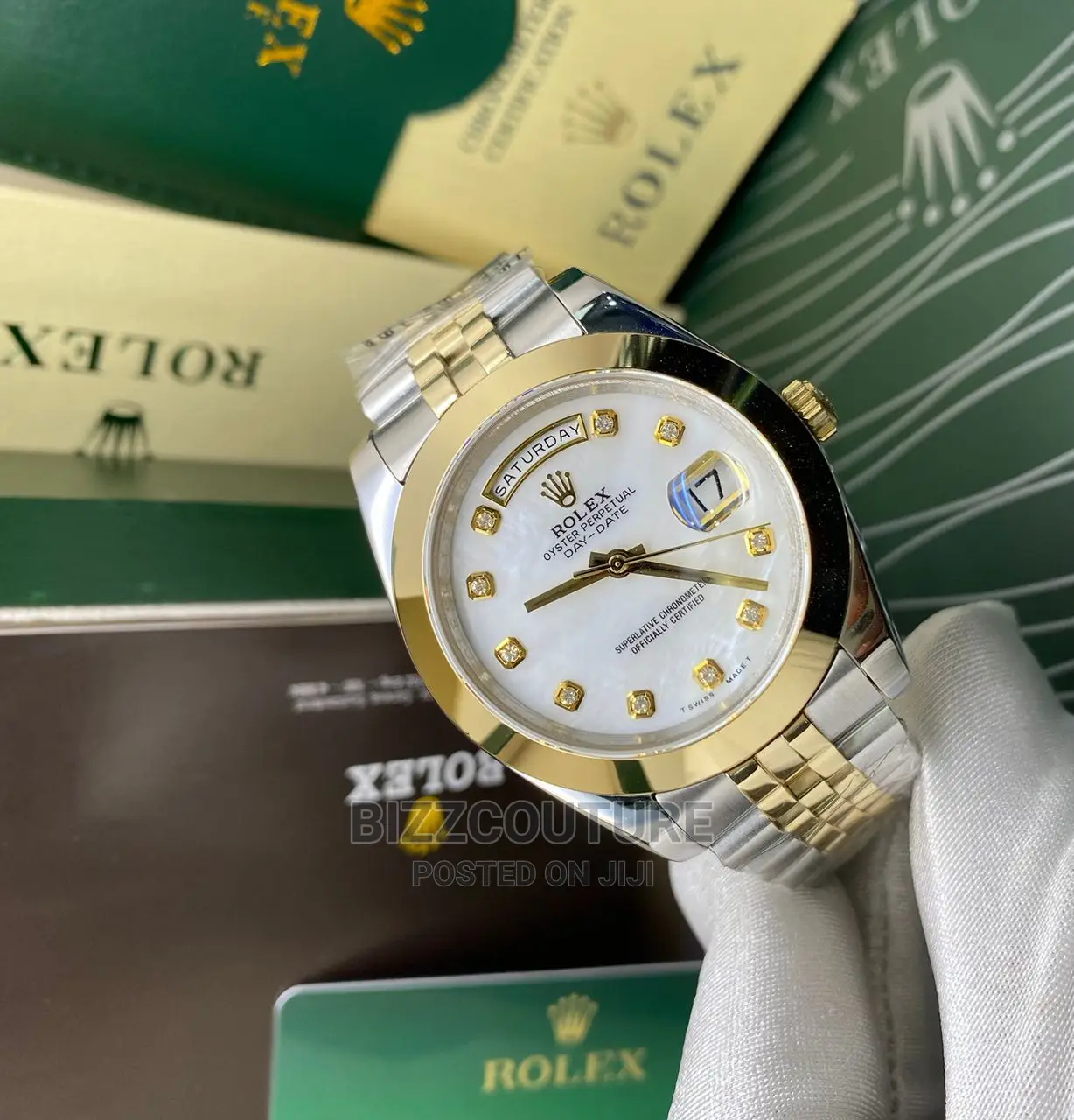 Original ROLEX Oyster DAY-DATE Grade AAA Available in Store