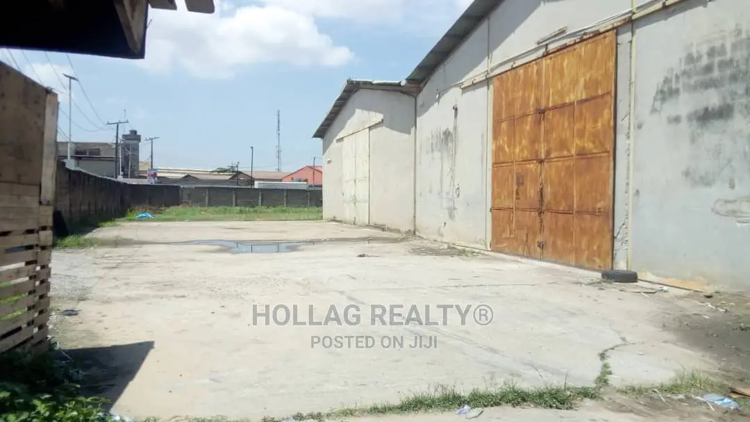 Two Bay Warehouse on 4400 Square Meters at Ajao Estate