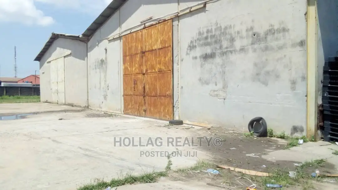 Two Bay Warehouse on 4400 Square Meters at Ajao Estate