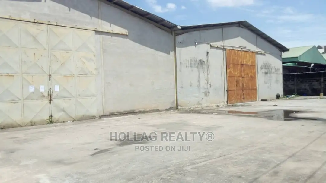 Two Bay Warehouse on 4400 Square Meters at Ajao Estate