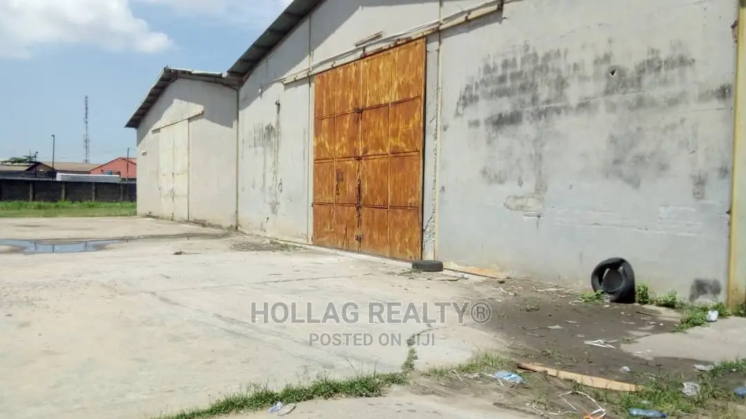 Two Bay Warehouse on 4400 Square Meters at Ajao Estate