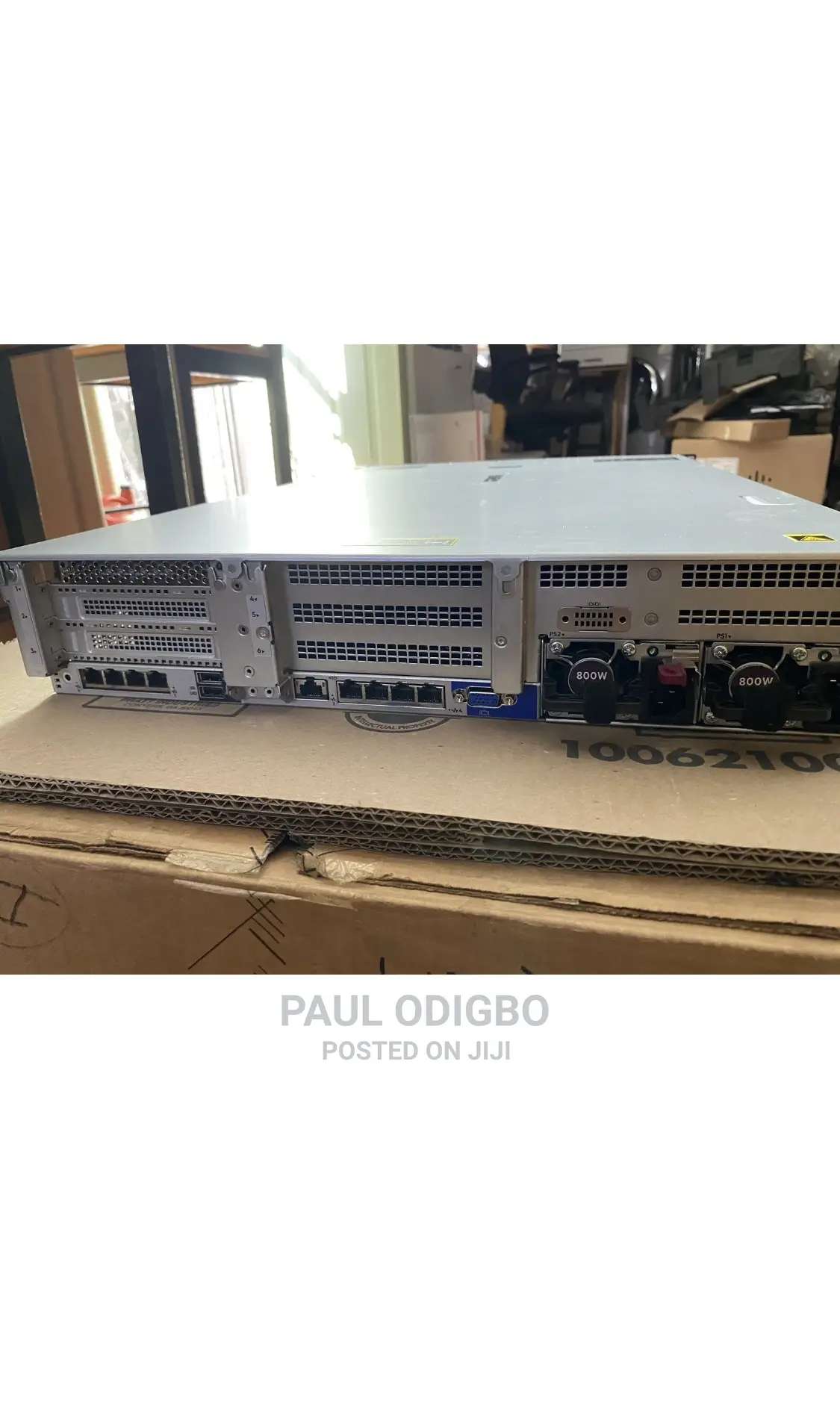 New Server HP ProLiant DL380 Gen10 64GB Intel Xeon HDD 2T
