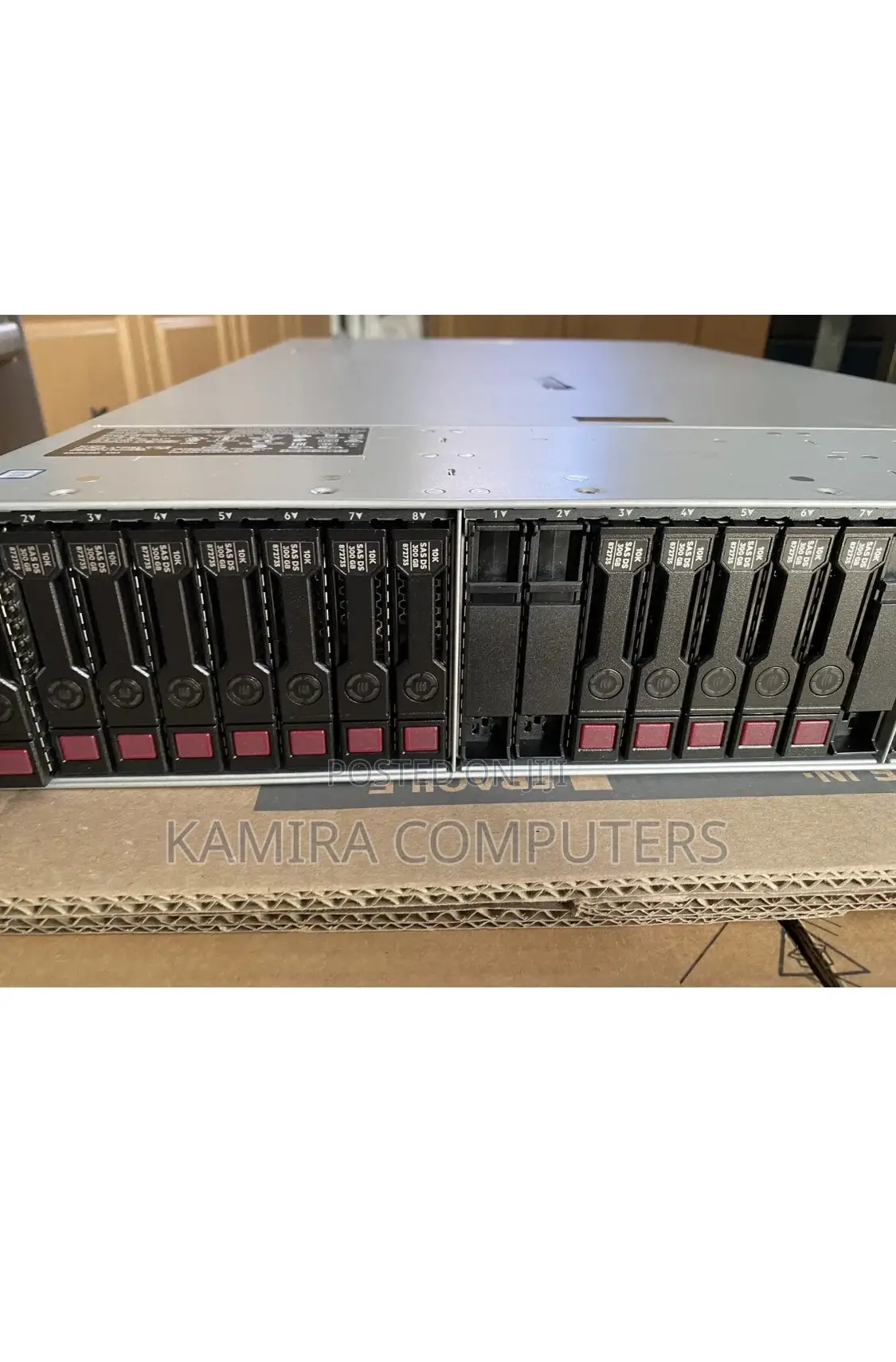 New Server HP ProLiant DL380 Gen10 64GB Intel Xeon HDD 2T
