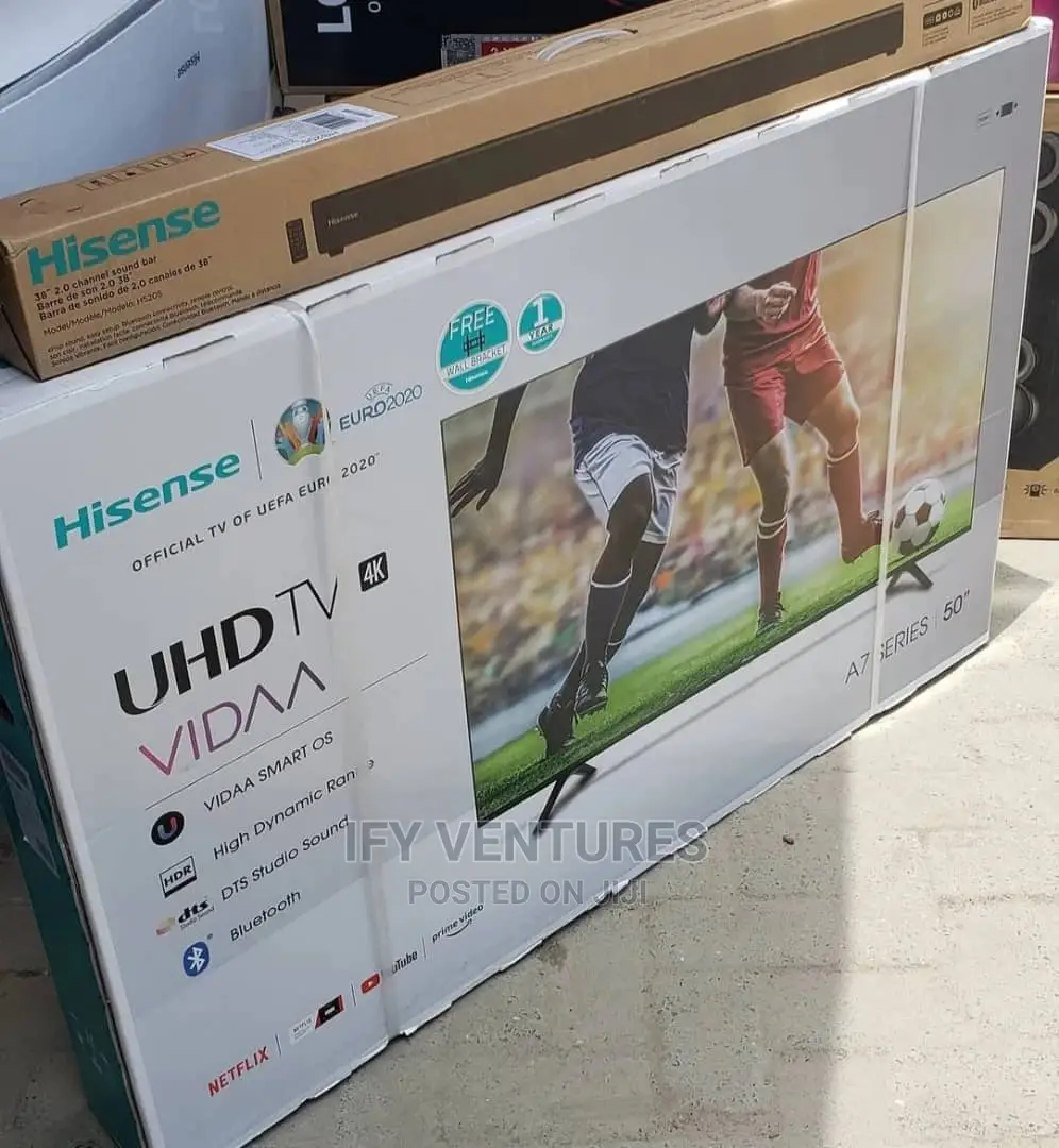 Hisense Uhd TV Smart 50inches
