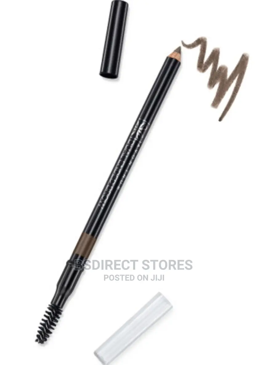Avon True Medium Brown Dual Ended Brow Pencil Spoolie Brush