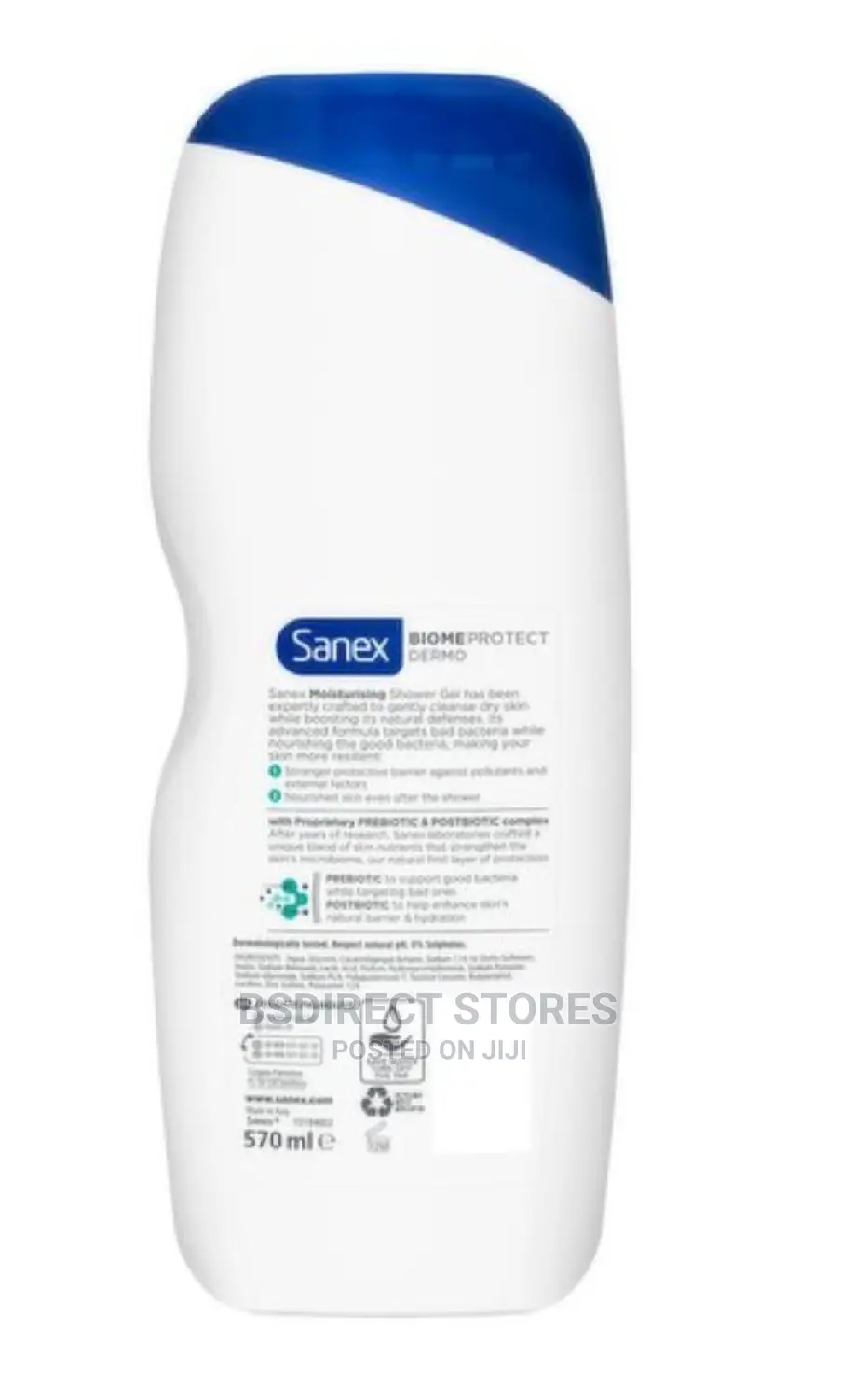 Sanex Biomeprotect Dermo Moisturising Shower Gel 570ml