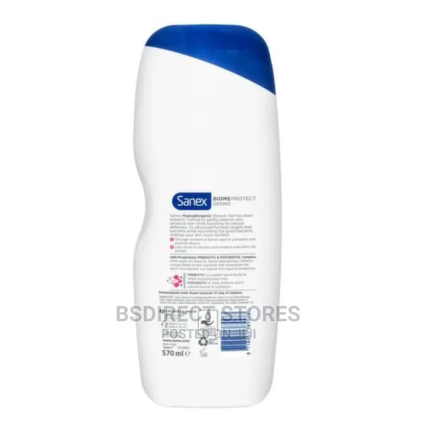 Sanex Biomeprotect Dermo Hypoallergenic Shower Gel 570ml