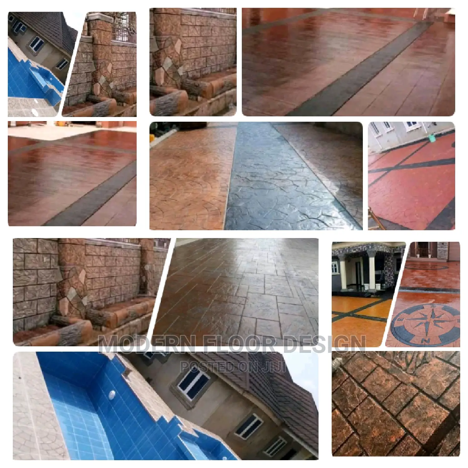 Sea and Sea Stamps Floor