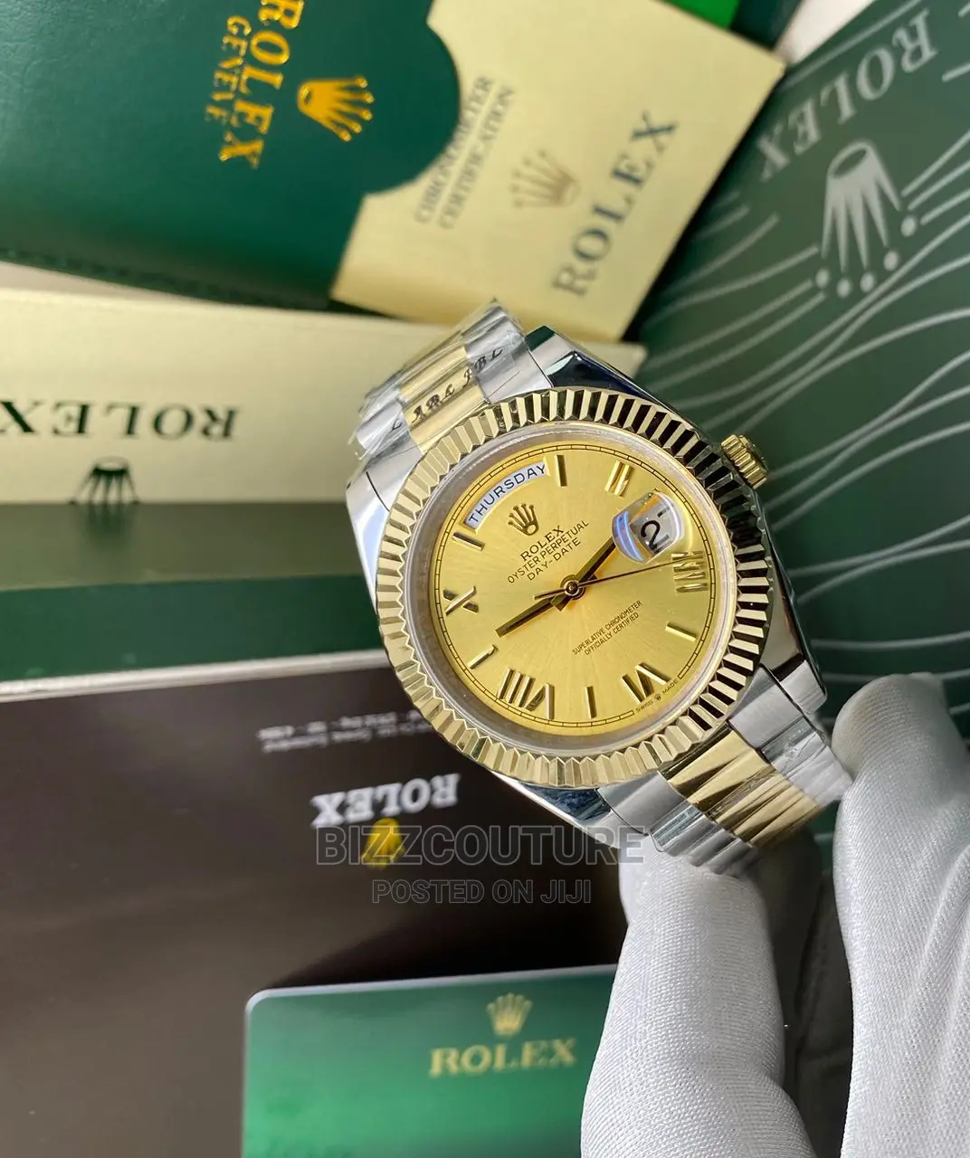 Original ROLEX OYSTER DAY-DATE Grade AAA Available in Store