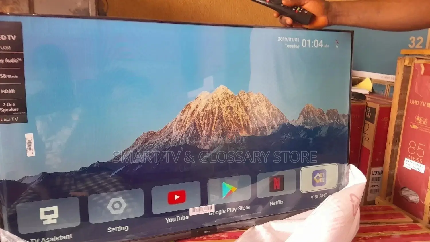 LG 49 Inches Smart Tv, Bluetooth Netflix Youtube and More
