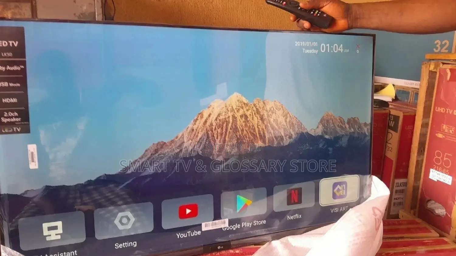 LG 49 Inches Smart Tv, Bluetooth Netflix Youtube And