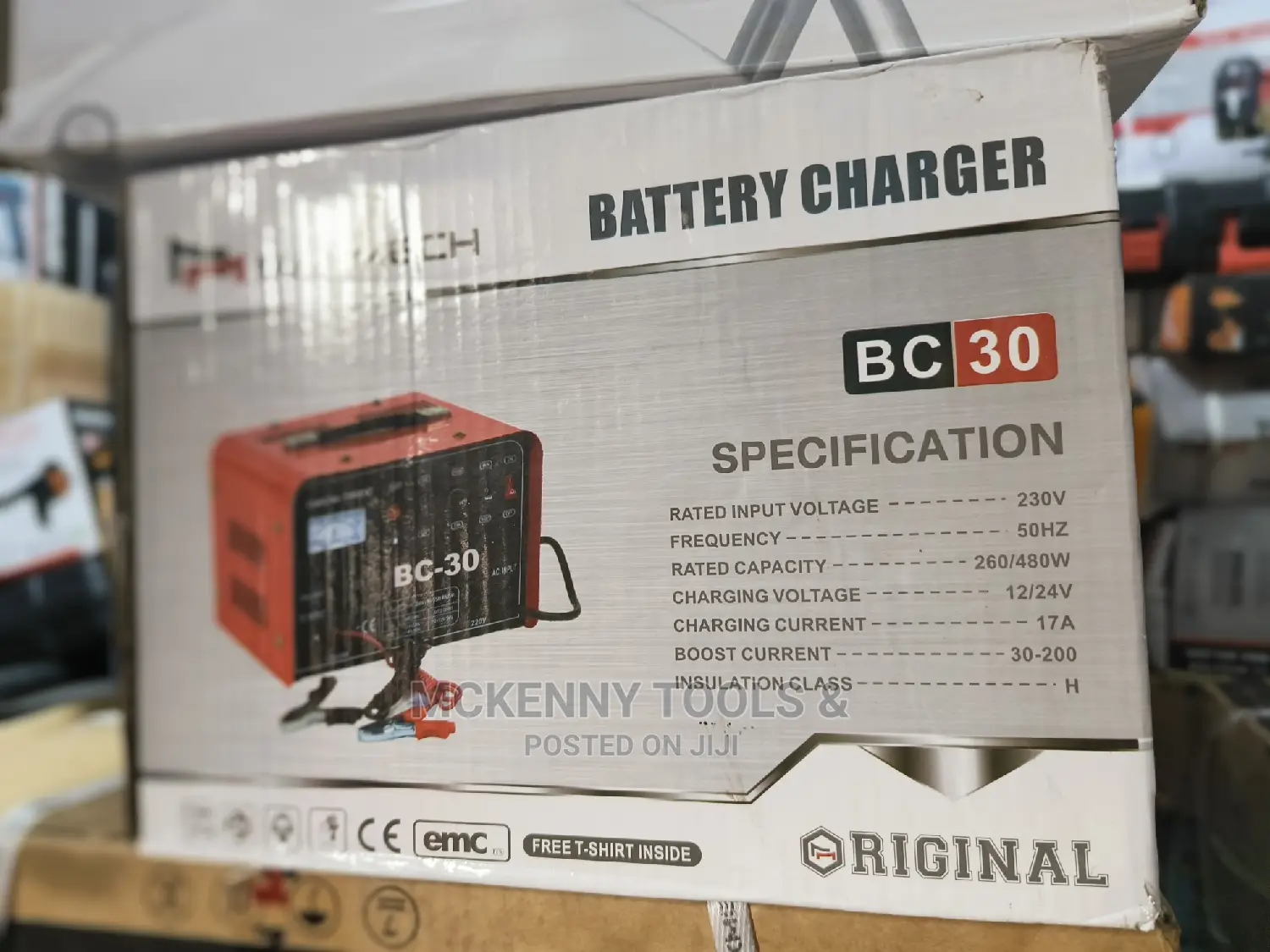 Car Battery Charger-30ams
