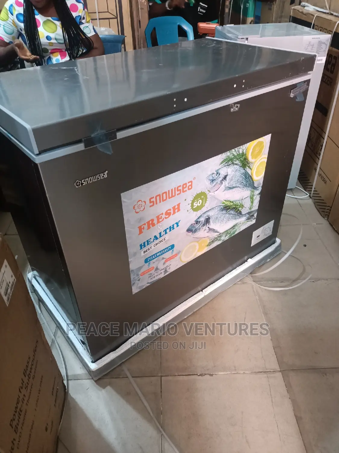 Quality Snowsea Deep Freezer With Transparent Glass/Warranty