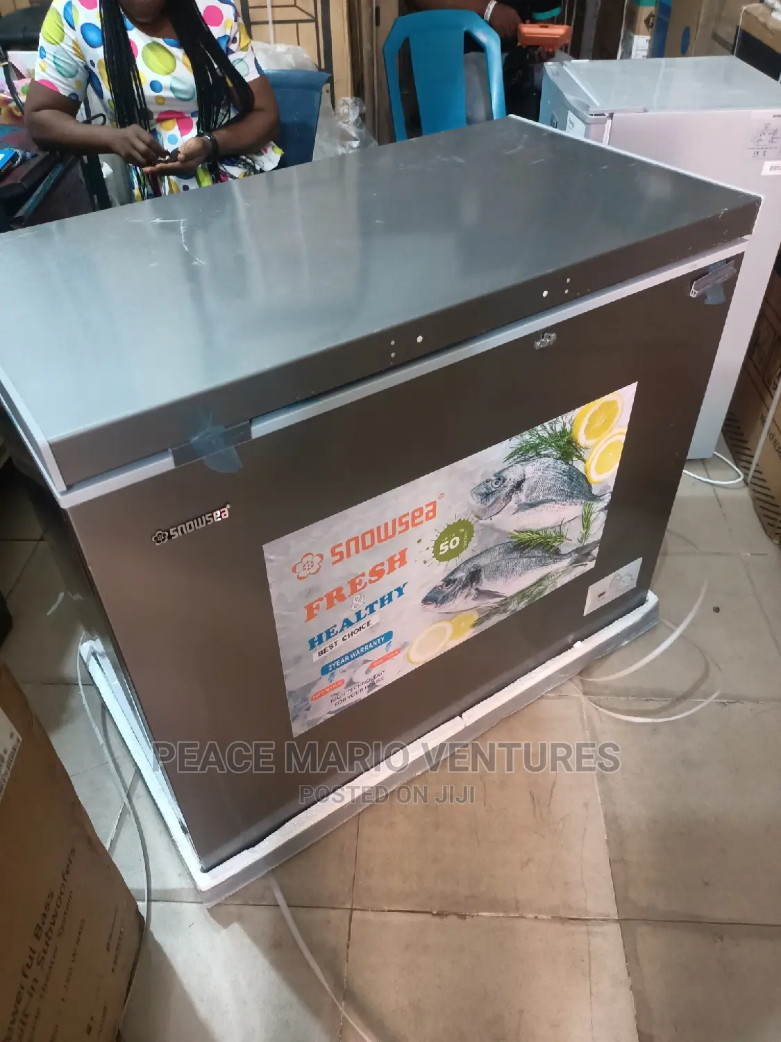 Quality Snowsea Deep Freezer With Transparent Glass/Warranty